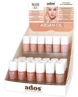 NUDE nail polish WITH CONDITIONER 6 in 1